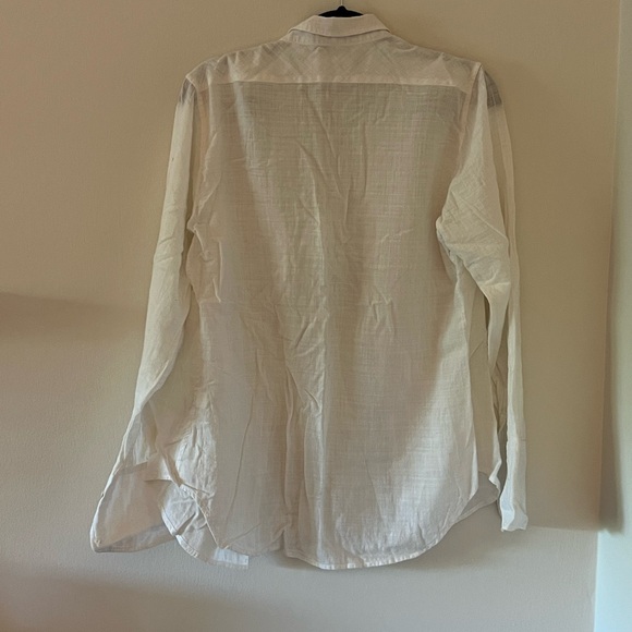 Nili Lotan Classic White Shirt - Picture 2 of 4
